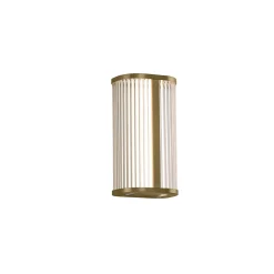 Diva wall lamp IP44 | H30-60 antique gold