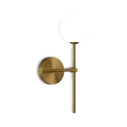 Doris IP44 wall ø12 | antique gold
