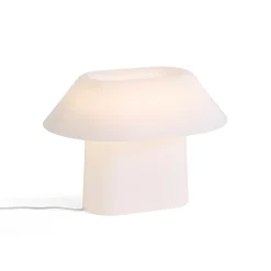 Drome table lamp | white opal acrylic