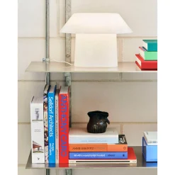 Drome table lamp | white opal acrylic