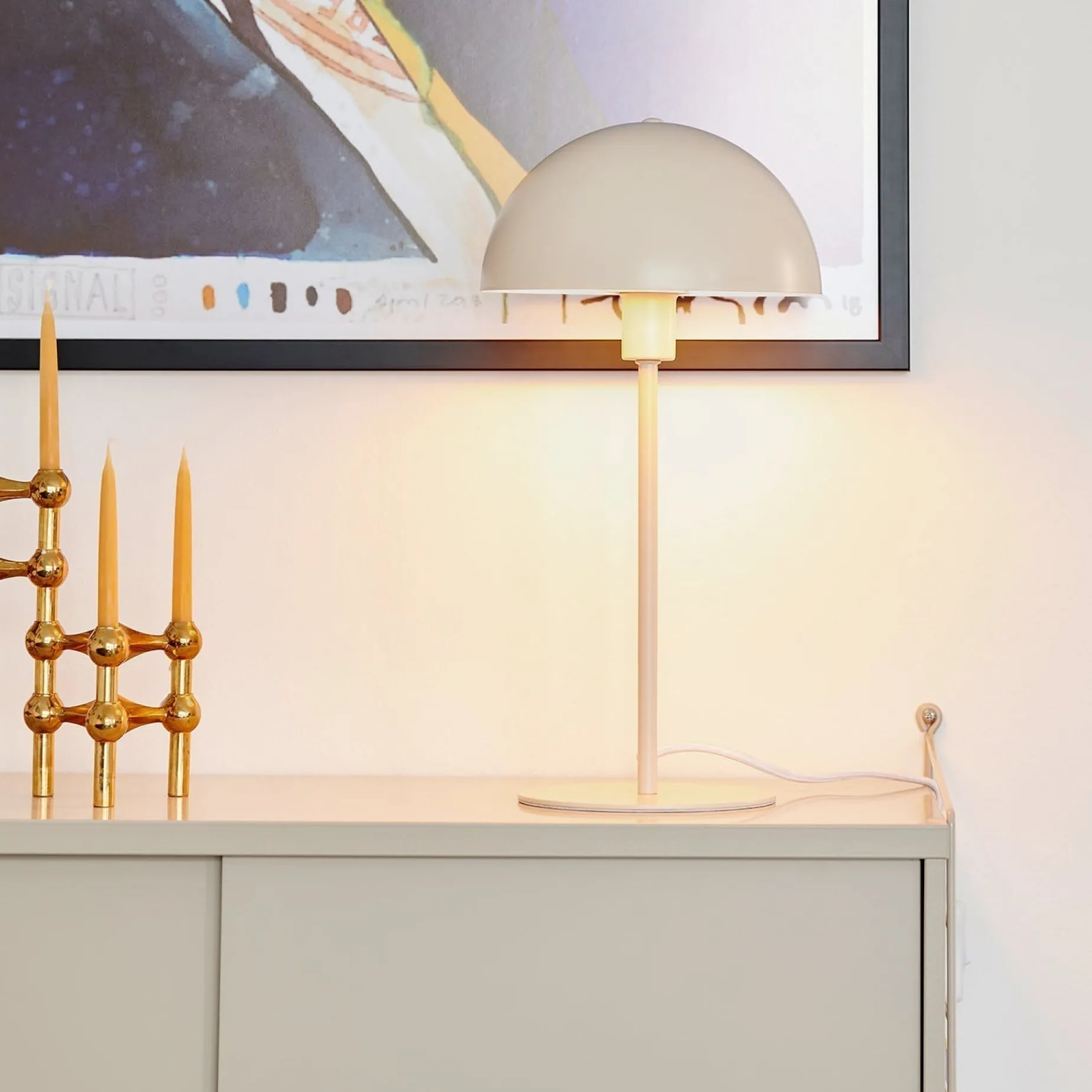 Ellen 20 table | chrome