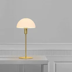 Ellen 20 table | opal brass