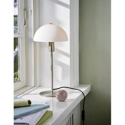 Ellen 20 table | opal brushed steel