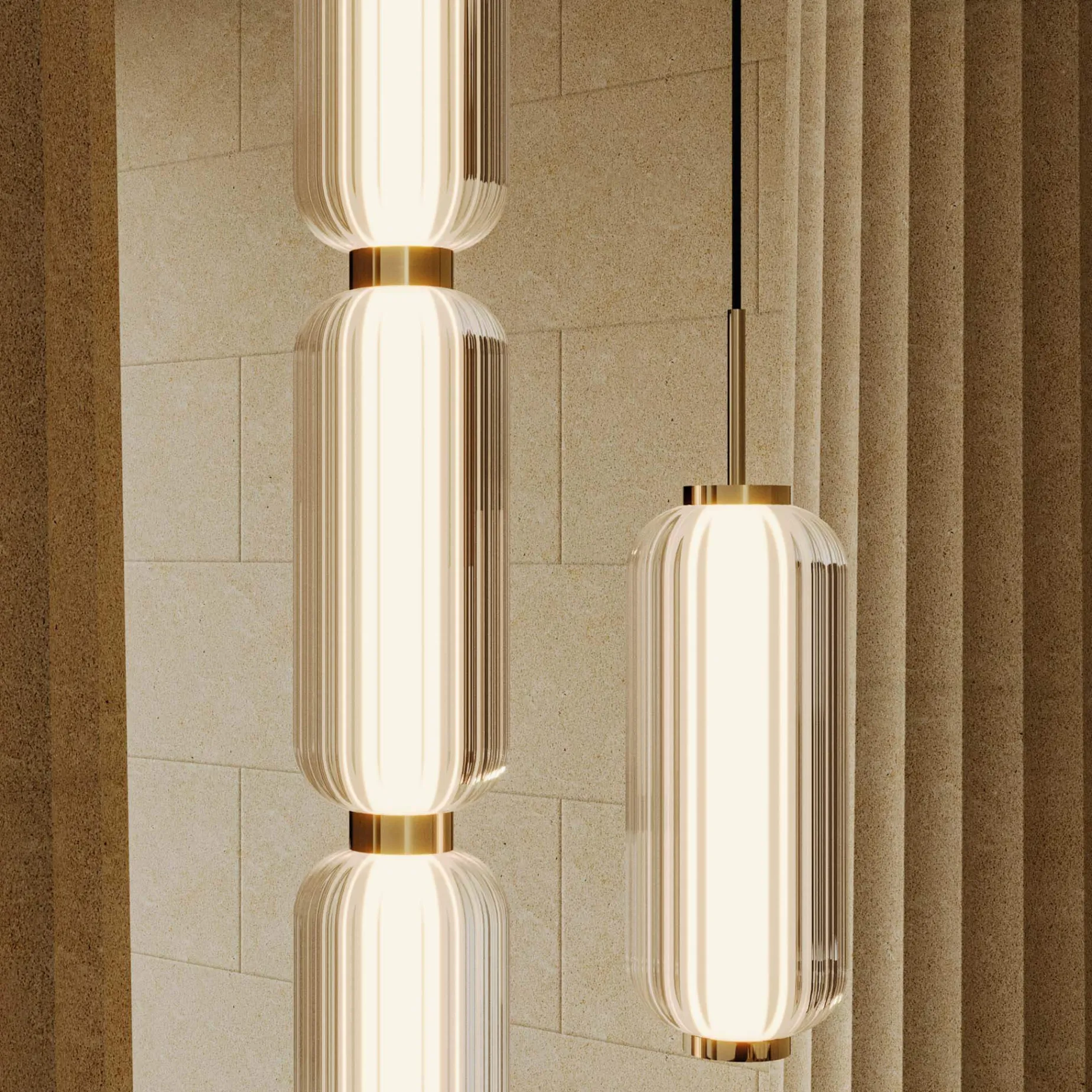 Elma 3 pendant | matt black