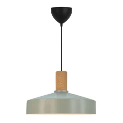 Elvas pendant ⌀37 | cork dusty green
