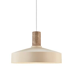 Elvas pendant ⌀37 | marble beige