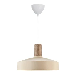 Elvas pendant ⌀37 | marble light brown