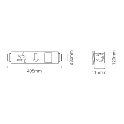 EME TUB LED IP65 | wall