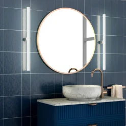 Esse tube lamp 30 | brown marble