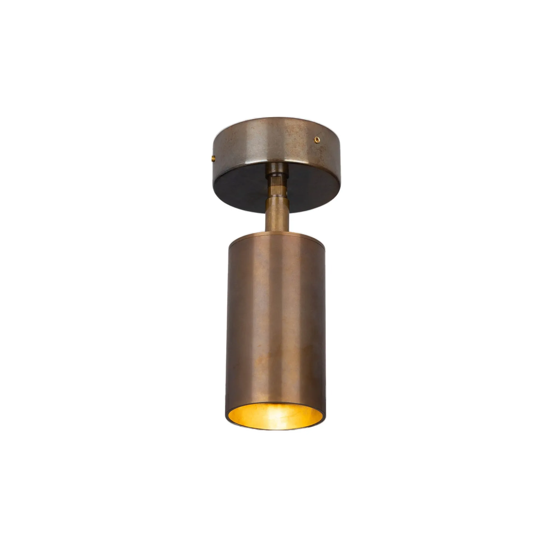 Evanston brass spotlight | polished brass