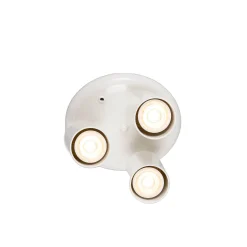 Evanston brass 3-spotlight | antique brass