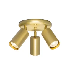 Evanston brass 3-spotlight | antique brass