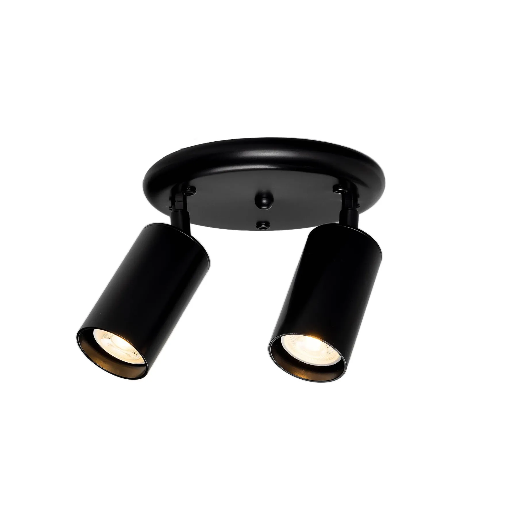 Evanston brass 2-spotlight | antique brass