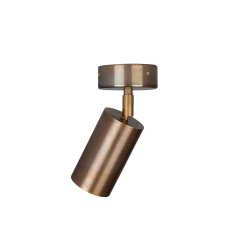 Evanston brass spotlight | antique brass