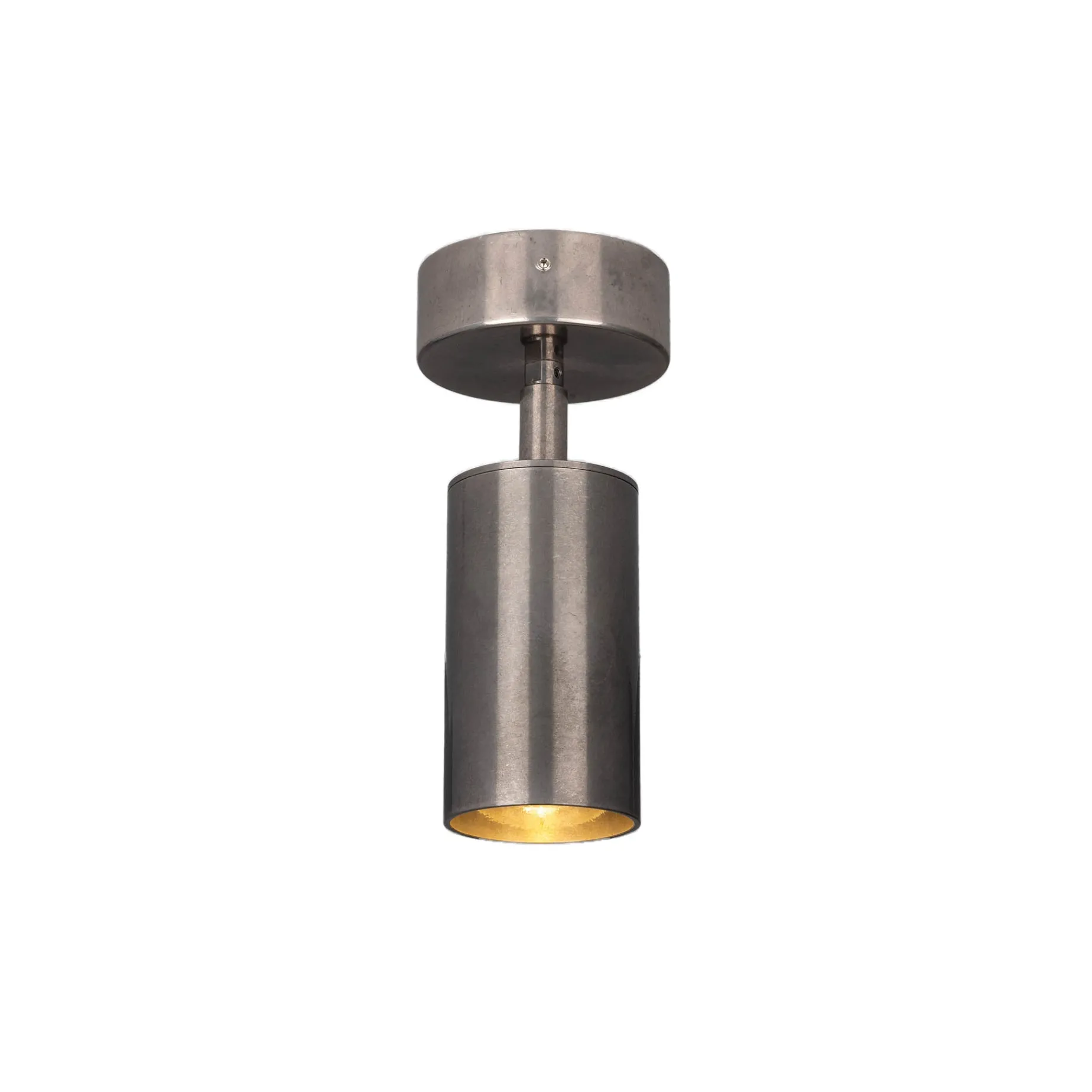 Evanston brass spotlight | antique brass