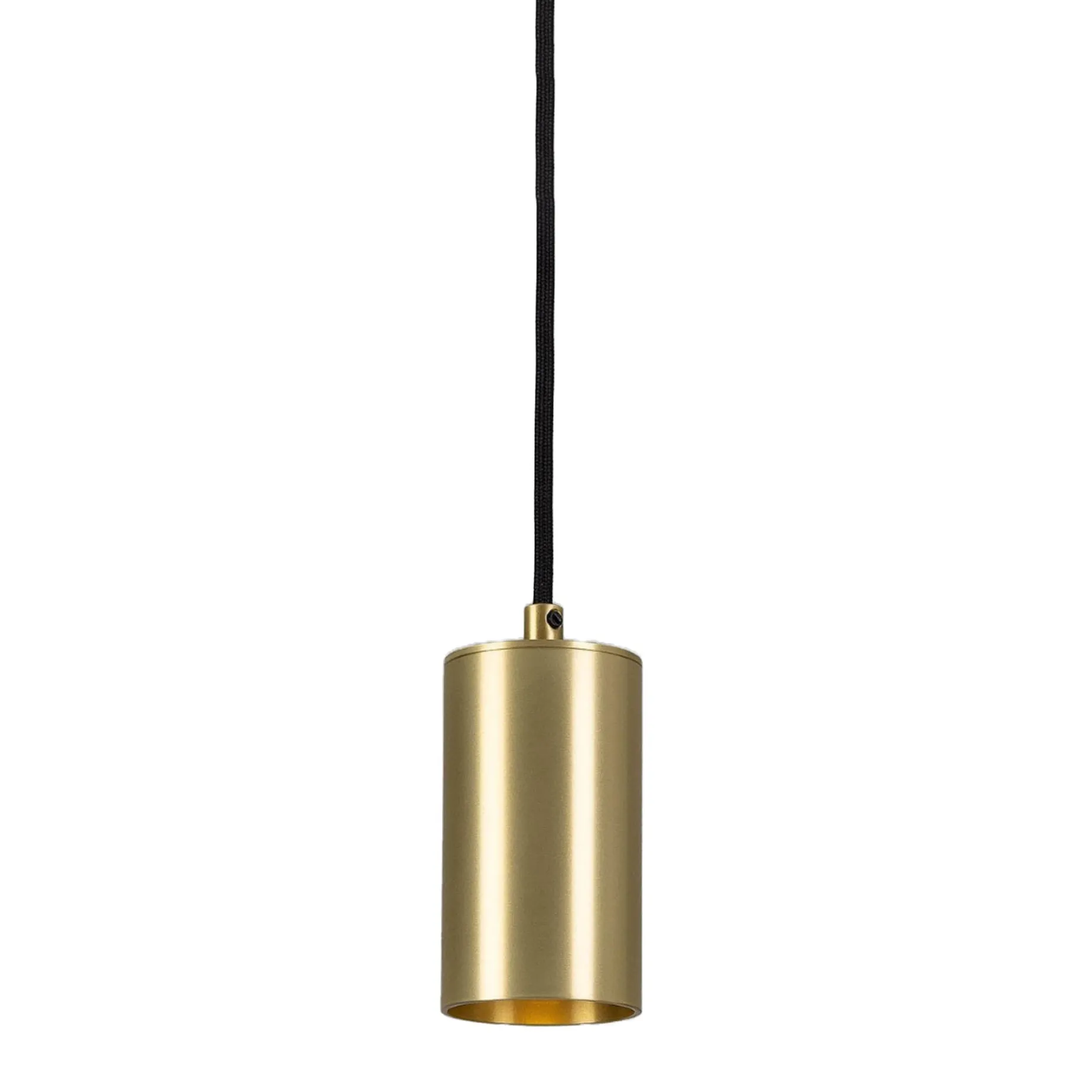 Evanston pendant | satin brass