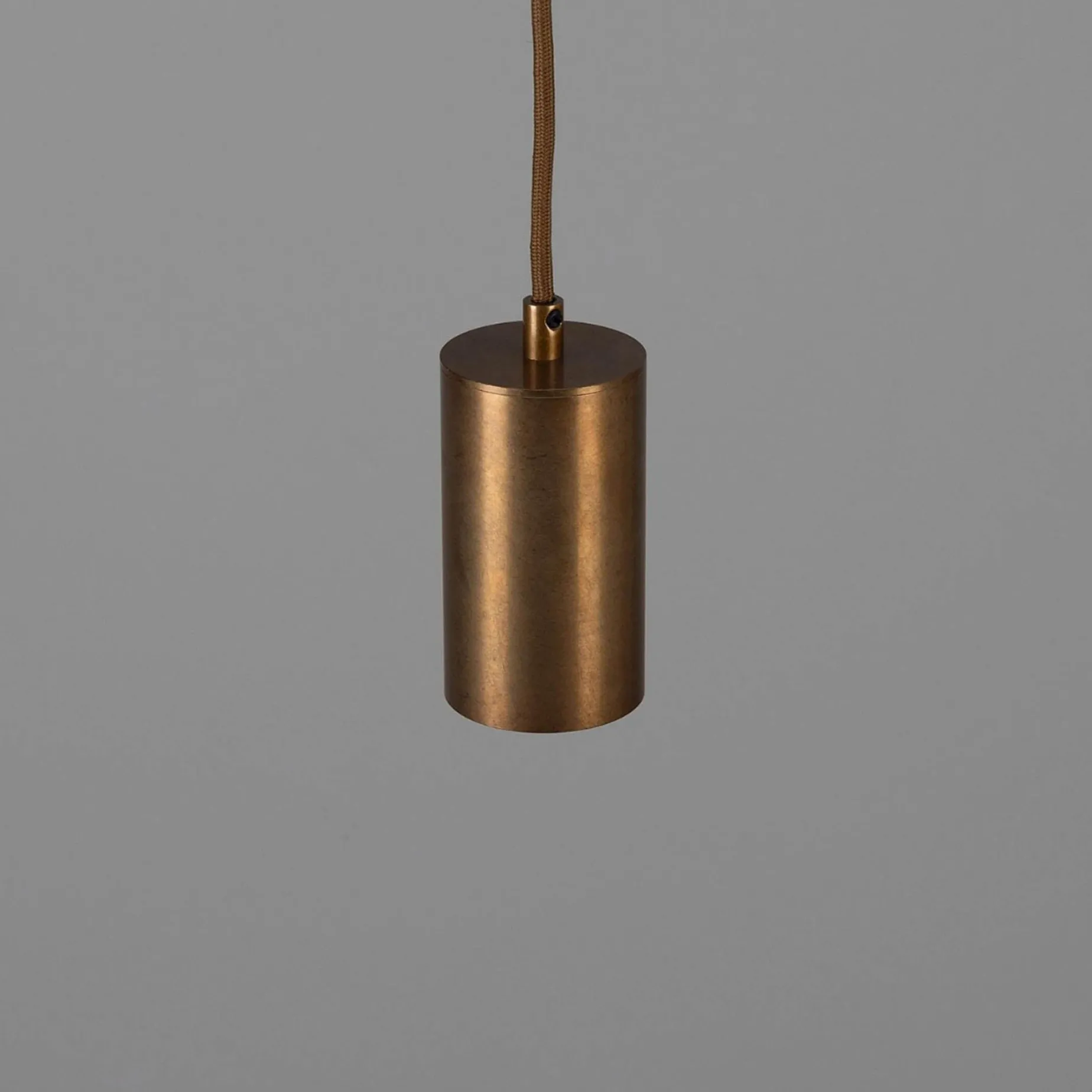 Evanston pendant | satin brass