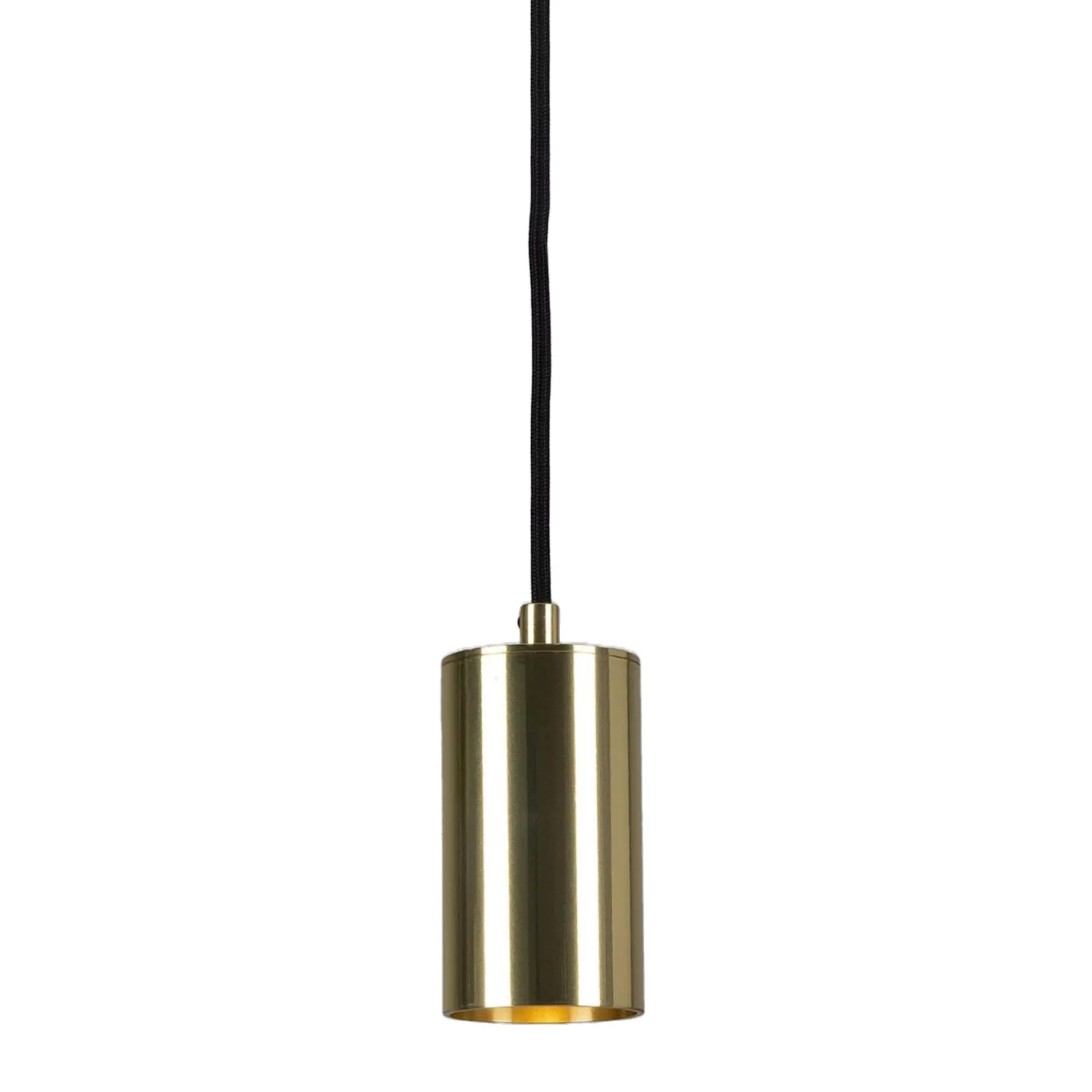 Evanston pendant | satin brass