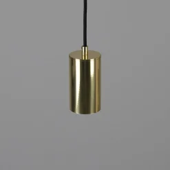 Evanston pendant | satin brass