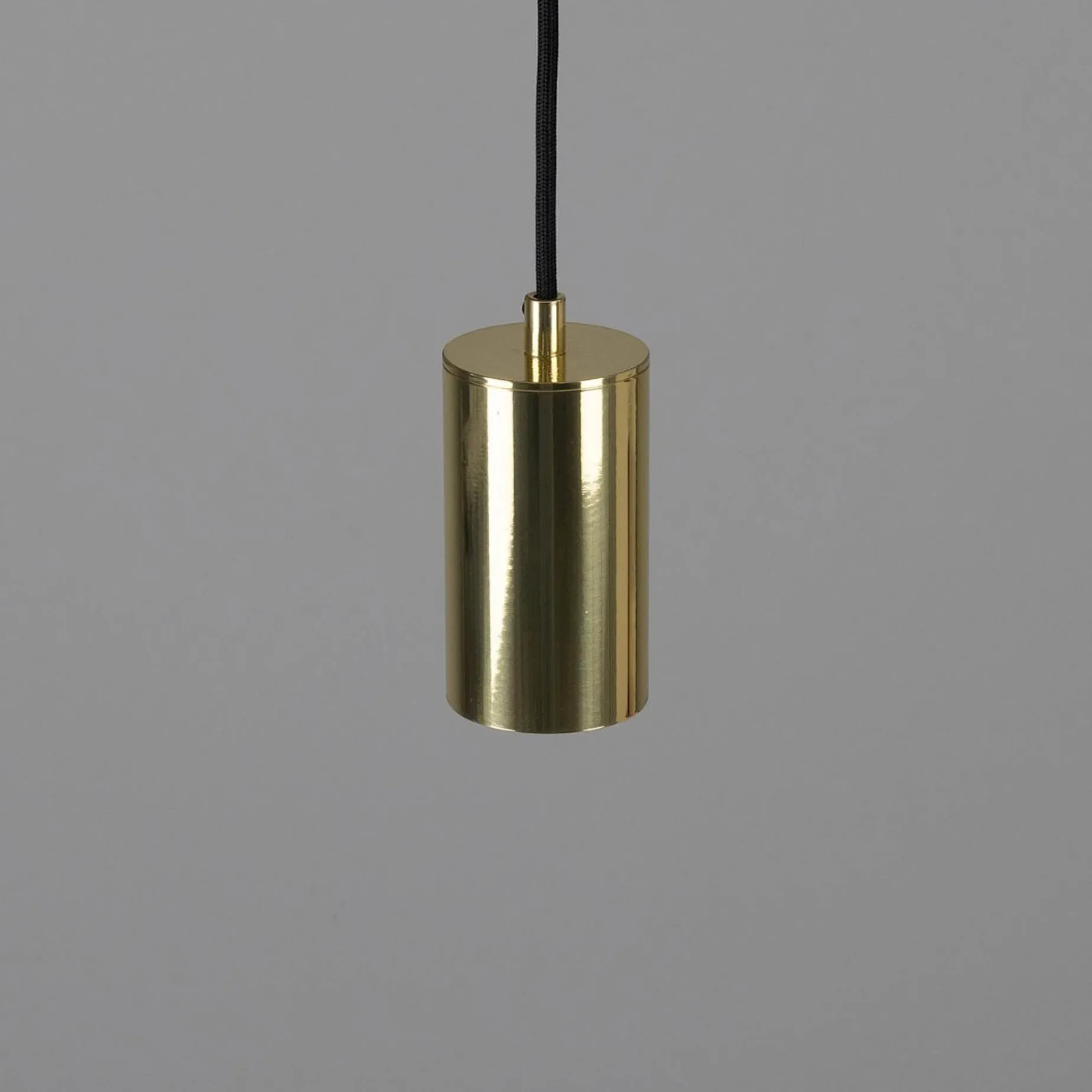 Evanston pendant | satin brass