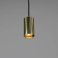 Evanston pendant | satin brass