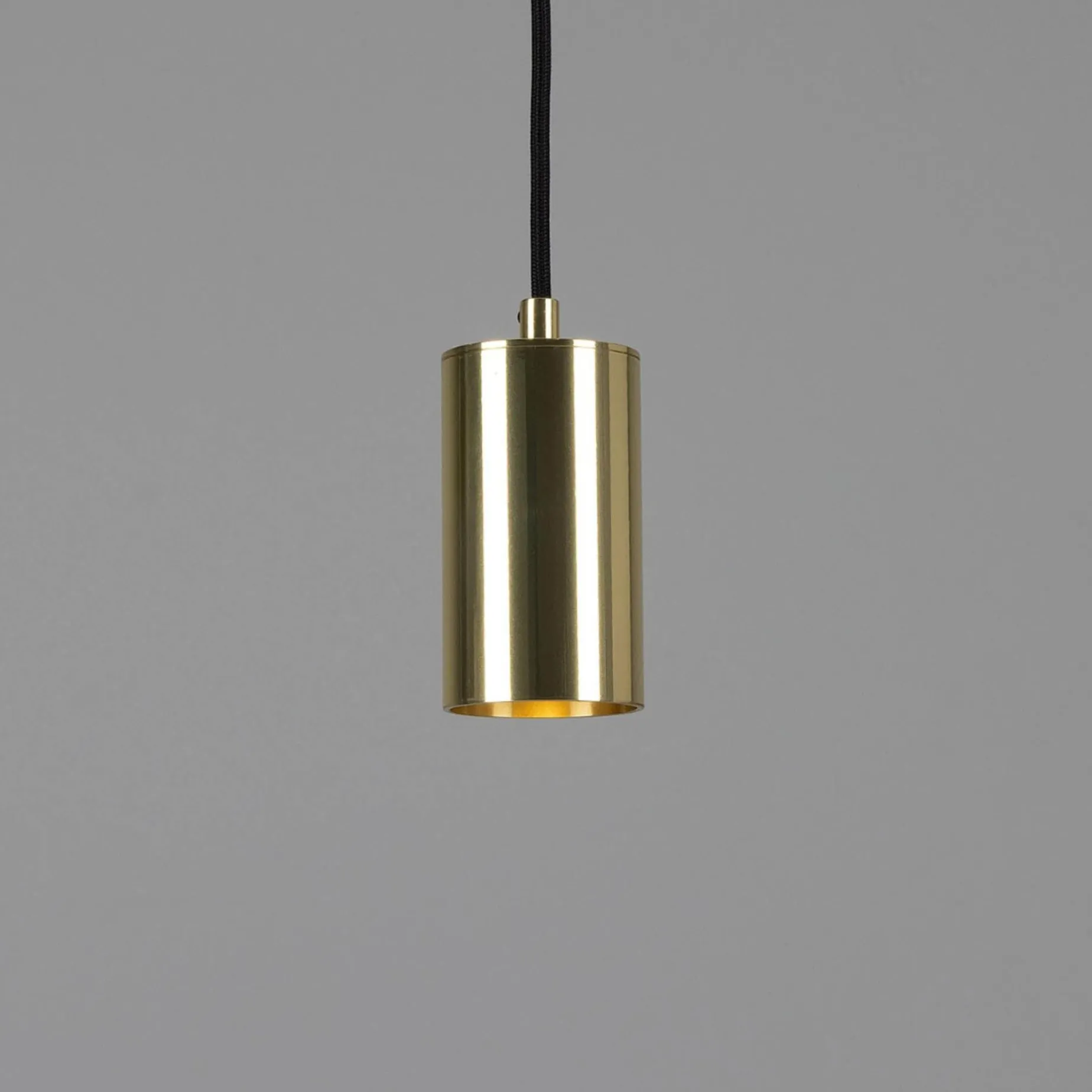 Evanston pendant | satin brass