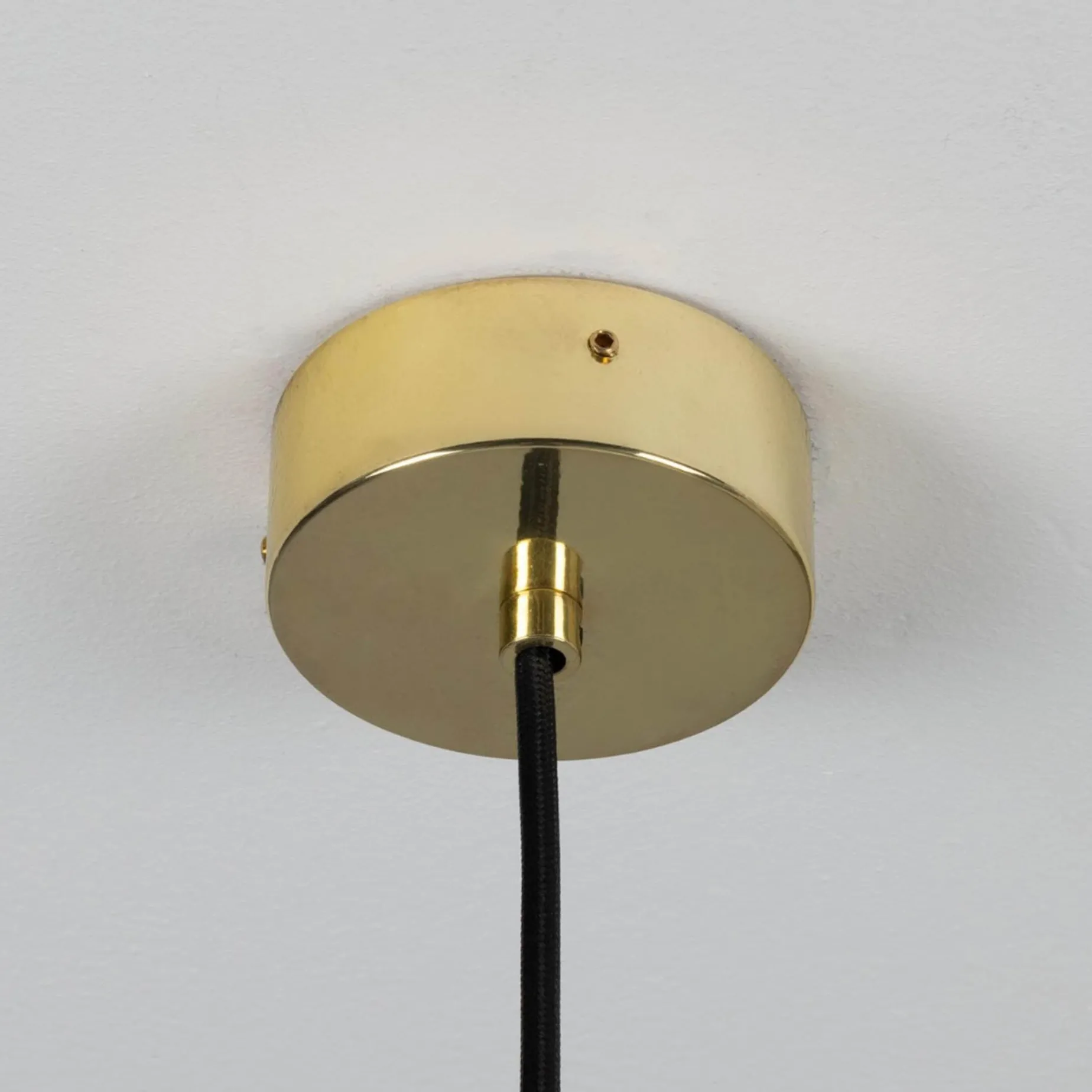 Evanston pendant | satin brass