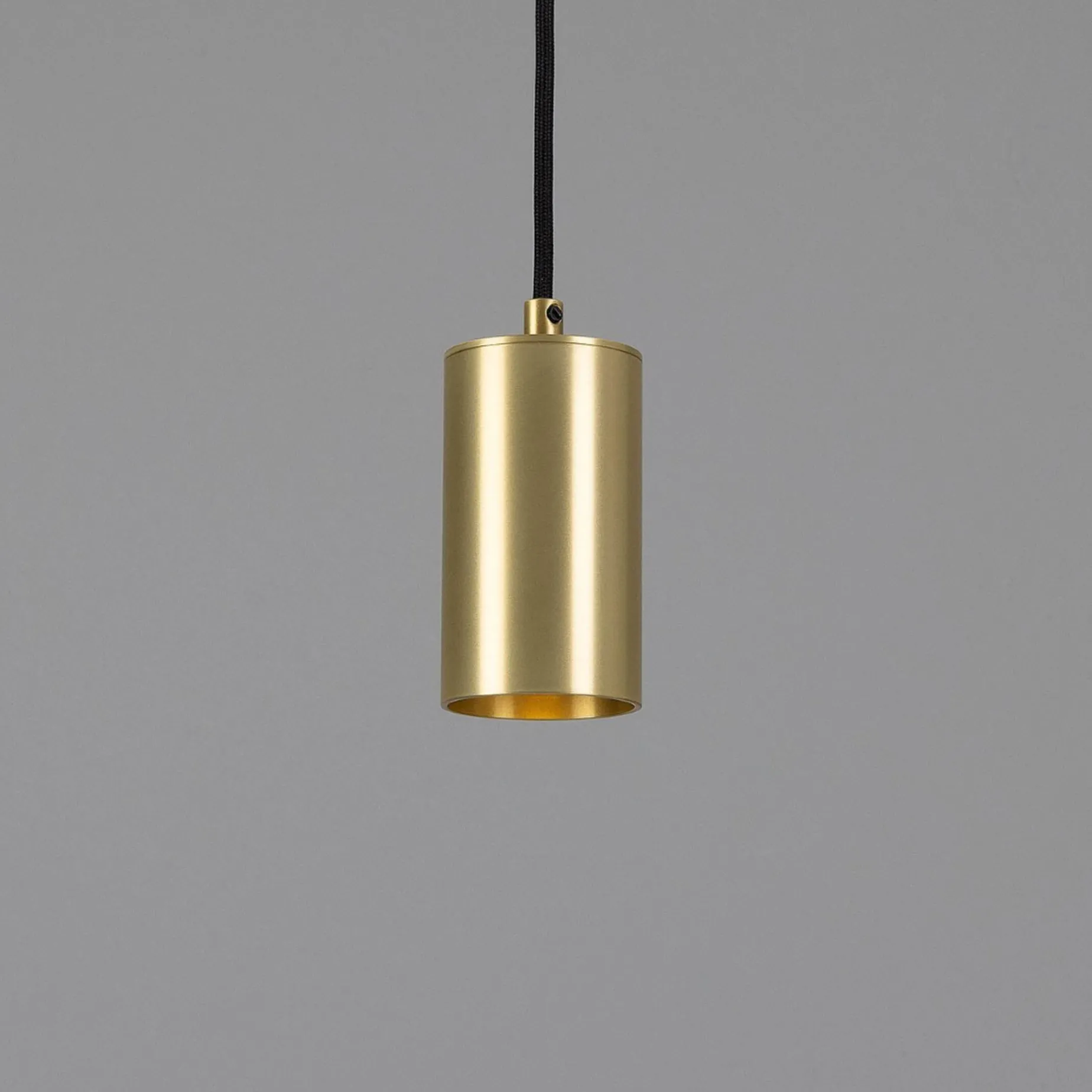 Evanston pendant | satin brass