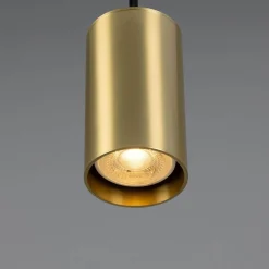 Evanston pendant | satin brass
