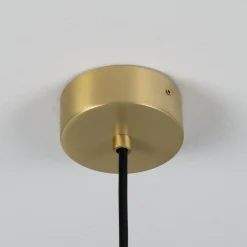 Evanston pendant | satin brass