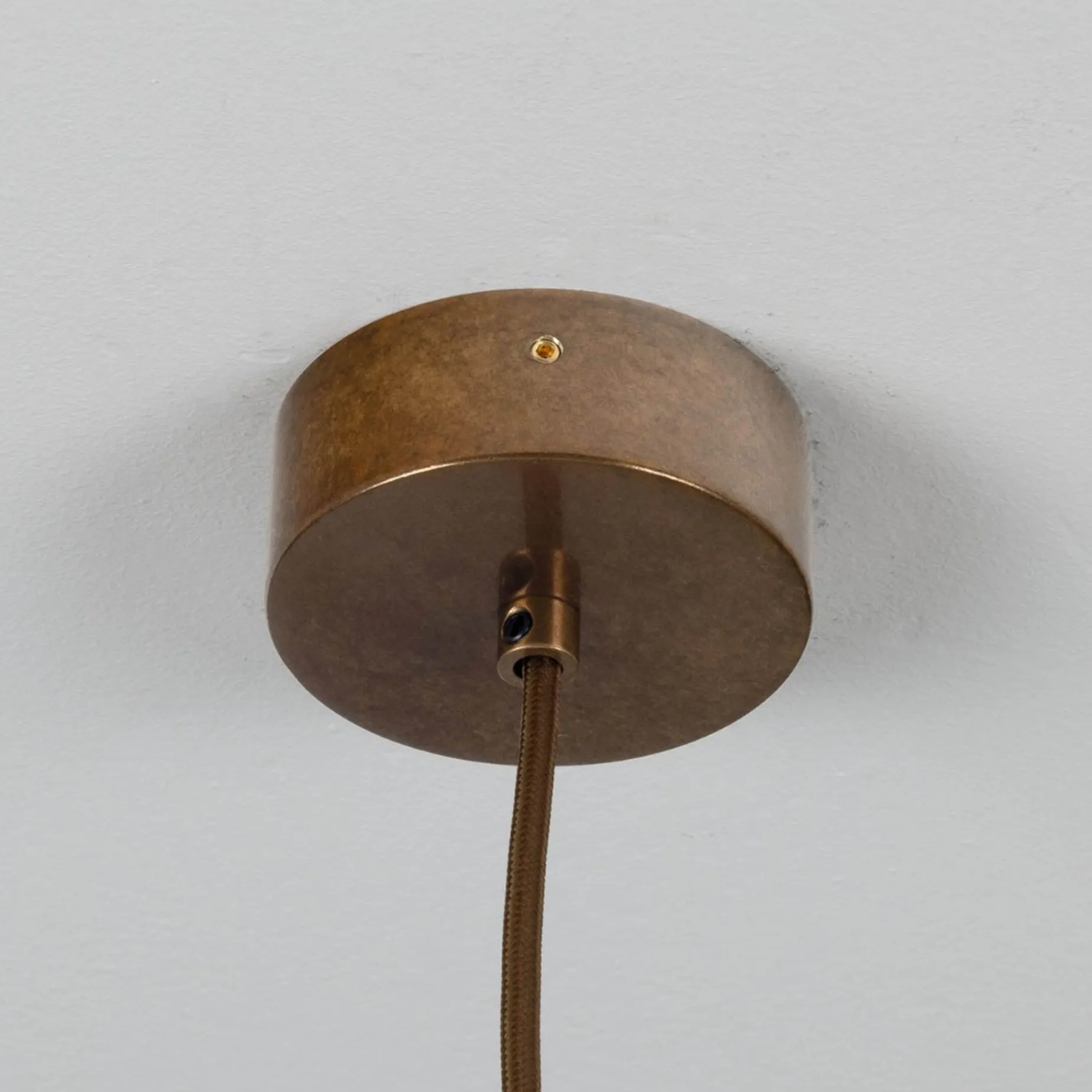 Evanston pendant | satin brass