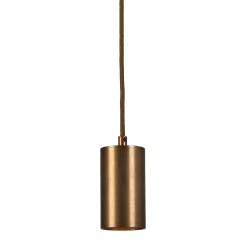 Evanston pendant | satin brass