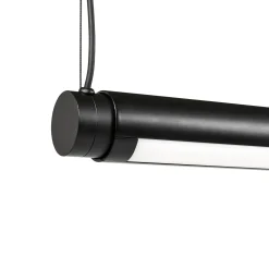 Factor Linear pendant | diffused soft black