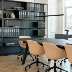 Factor Linear pendant | diffused soft black