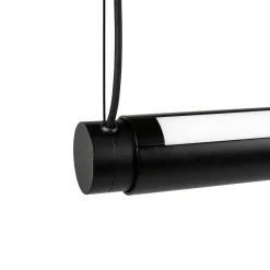 Factor Linear pendant | diffused soft black