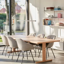 Factor Linear pendant | diffused soft black