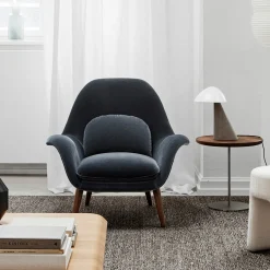 Fellow table | dark atlantico limestone