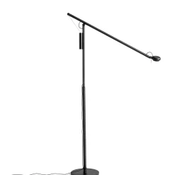 Fifty-Fifty floor lamp | soft black