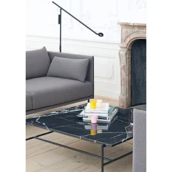 Fifty-Fifty floor lamp | soft black