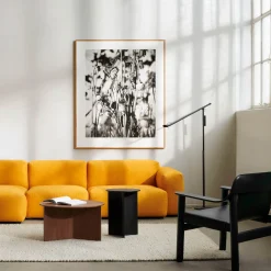 Fifty-Fifty floor lamp | soft black