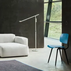 Fifty-Fifty floor lamp | soft black