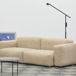 Fifty-Fifty floor lamp | soft black