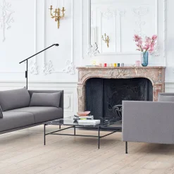 Fifty-Fifty floor lamp | soft black