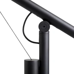 Fifty-Fifty mini table lamp | soft black