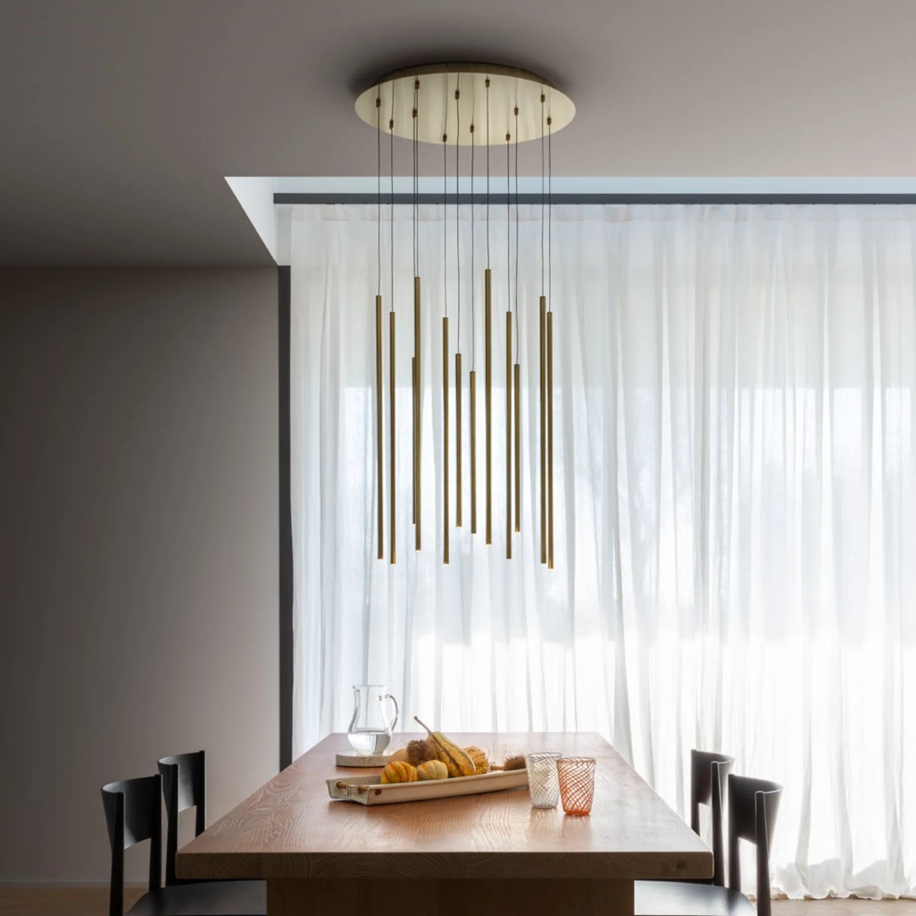 Filo 12 pendant | black