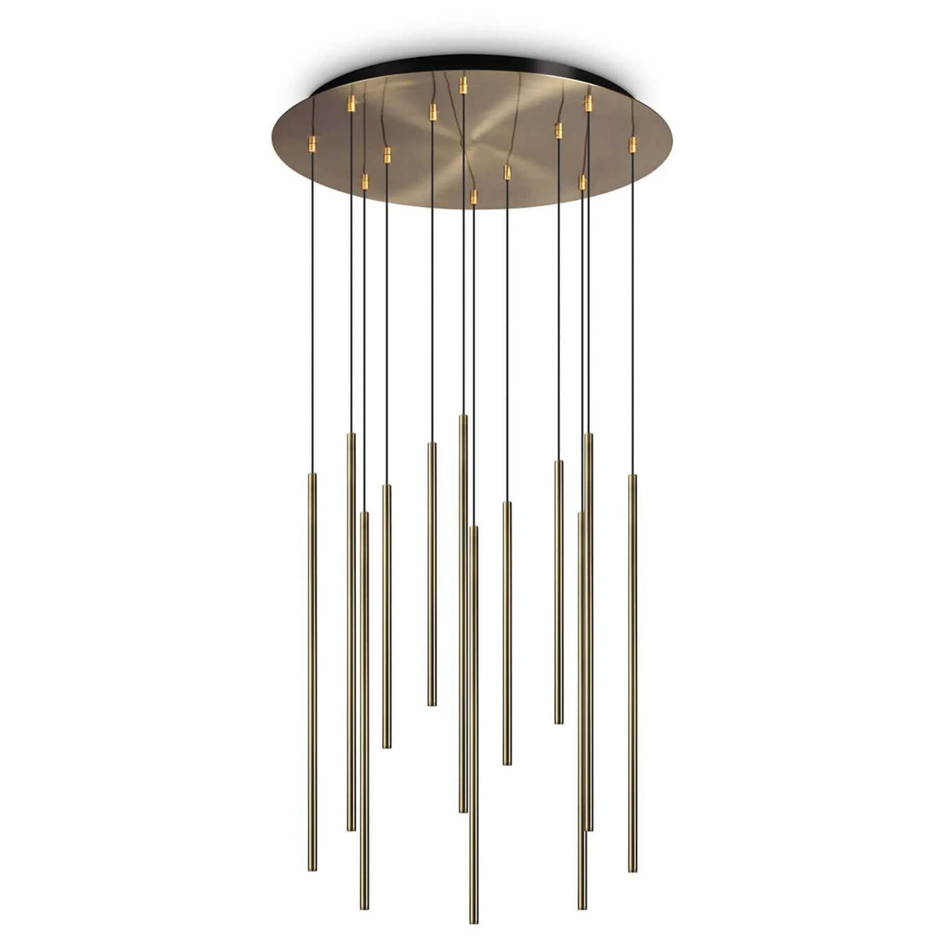 Filo 12 pendant | brass
