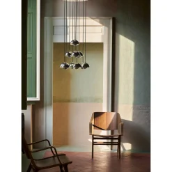Flowerpot VP1 | chandelier 10 / dark plum