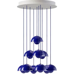 Flowerpot VP10 | chandelier 10 / grey beige