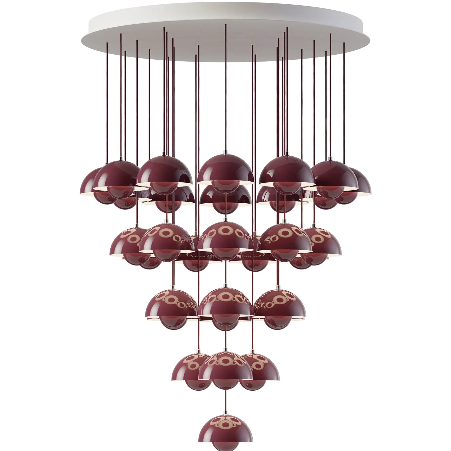 Flowerpot VP10 | chandelier 10 / grey beige