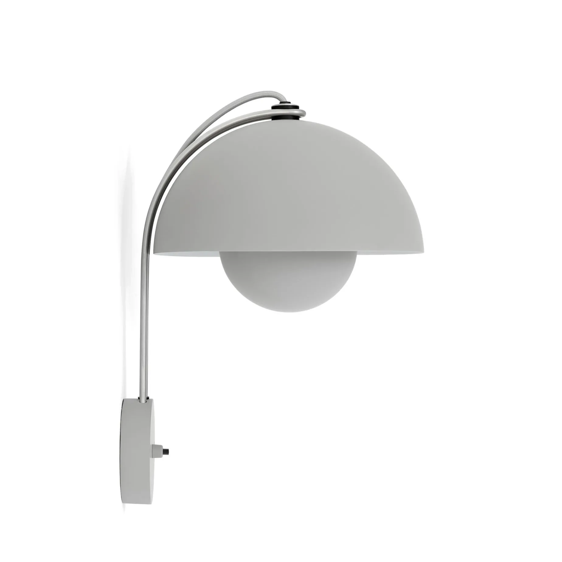 Flowerpot VP8 | matt light grey